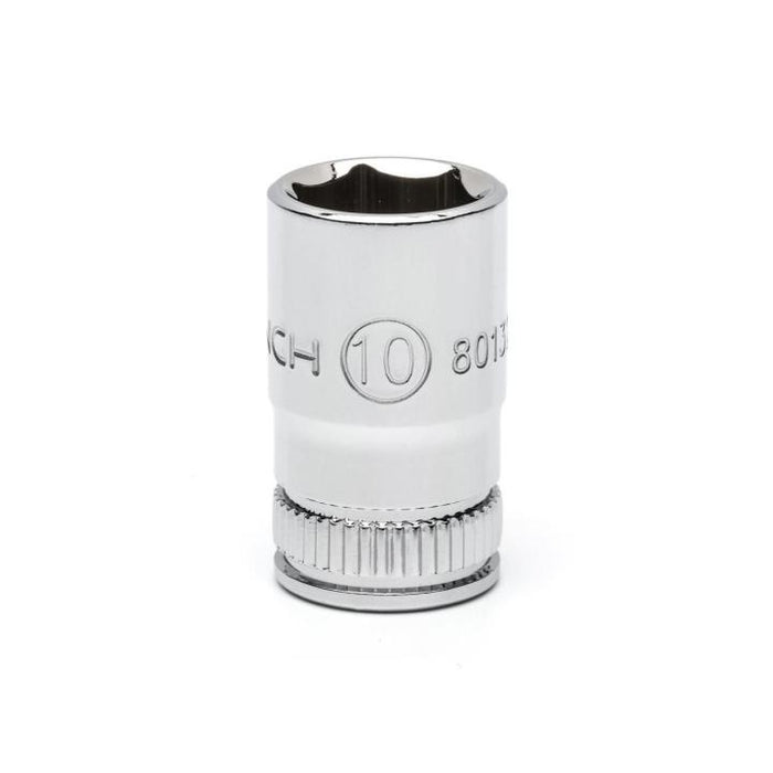 GEARWRENCH - 1/4" DRIVE 6 POINT STANDARD METRIC SOCKET 10MM - 80132