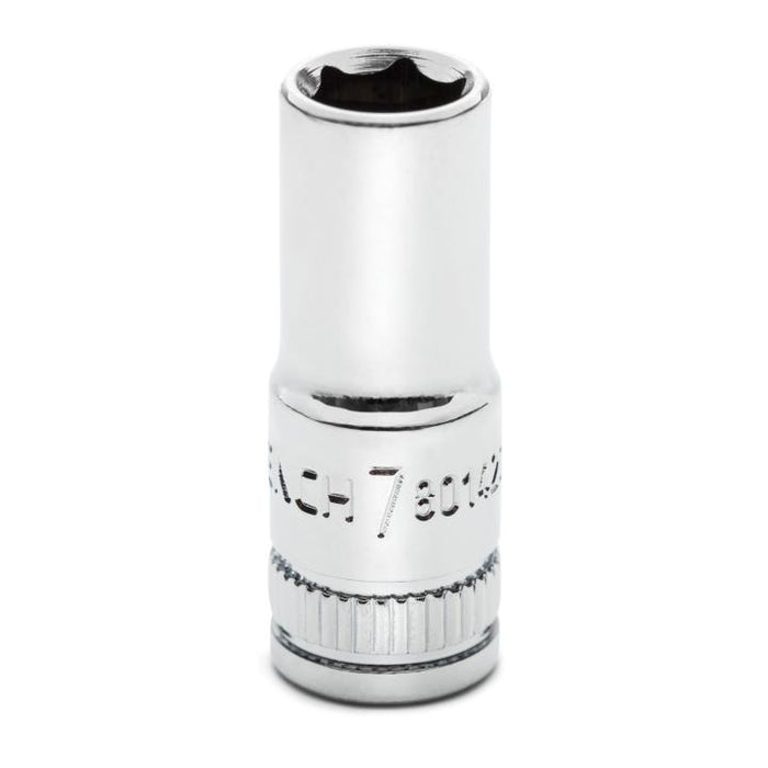 GEARWRENCH - 1/4" DRIVE 6 POINT MID LENGTH METRIC SOCKET 7MM - 80142S-06