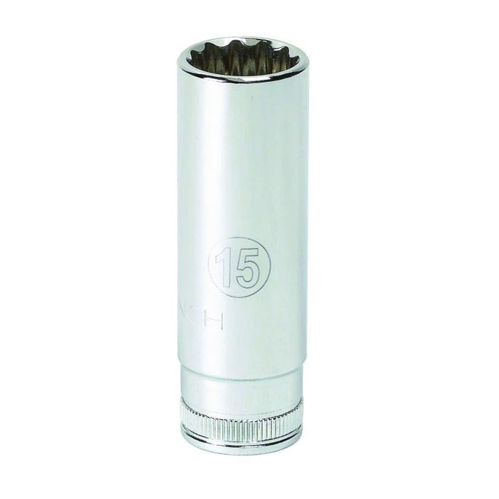 GEARWRENCH - 1/4" DRIVE 12 POINT DEEP METRIC SOCKET 12MM - 80239D