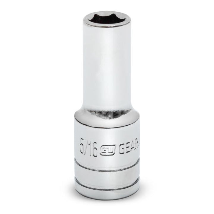 GEARWRENCH - 3/8" DRIVE 6 POINT MID LENGTH SAE SOCKET 5/16" - 80364S-06