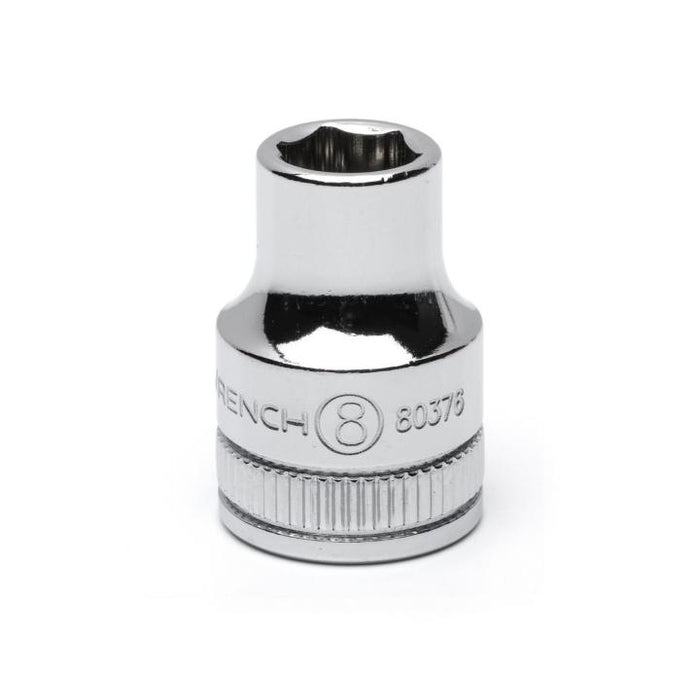 GEARWRENCH - 3/8" DRIVE 6 POINT STANDARD METRIC SOCKET 8MM - 80376