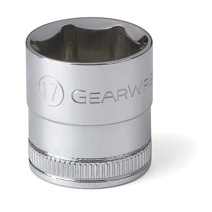 GEARWRENCH - 3/8" DRIVE 6 POINT STANDARD METRIC SOCKET 17MM - 80385