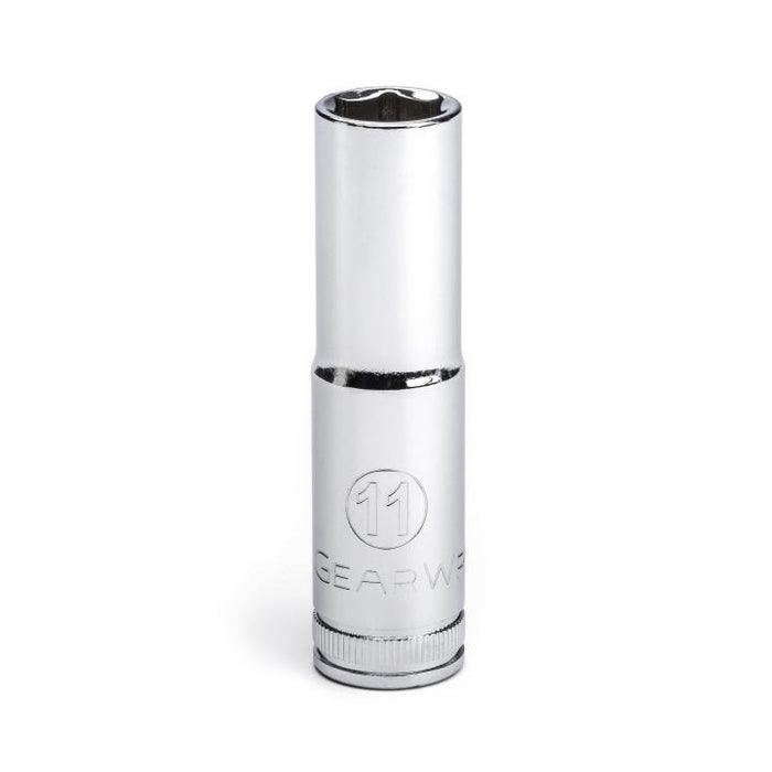 GEARWRENCH - 3/8" DRIVE 6 POINT DEEP METRIC SOCKET 11MM - 80393D