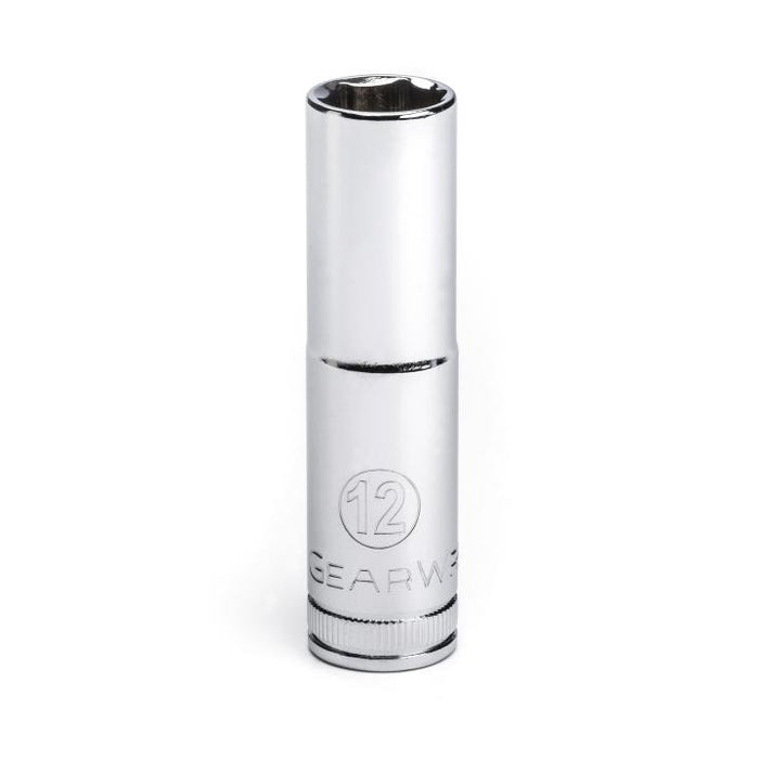 GEARWRENCH - 3/8" DRIVE 6 POINT DEEP METRIC SOCKET 12MM - 80394D