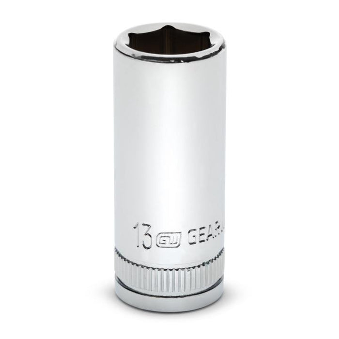 GEARWRENCH - 3/8" DRIVE 6 POINT MID LENGTH METRIC SOCKET 13MM - 80395S-06