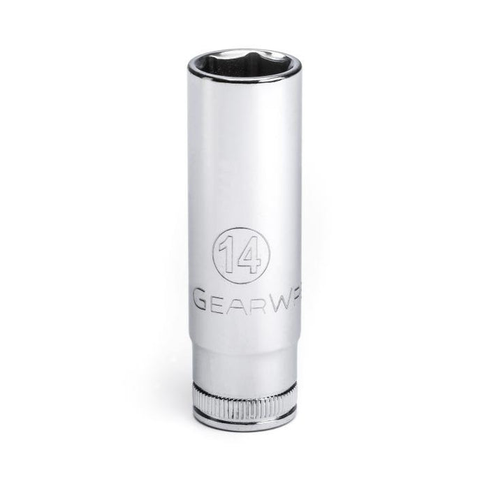 GEARWRENCH - 3/8" DRIVE 6 POINT DEEP METRIC SOCKET 14MM - 80396