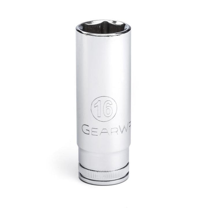 GEARWRENCH - 3/8" DRIVE 6 POINT DEEP METRIC SOCKET 16MM - 80398
