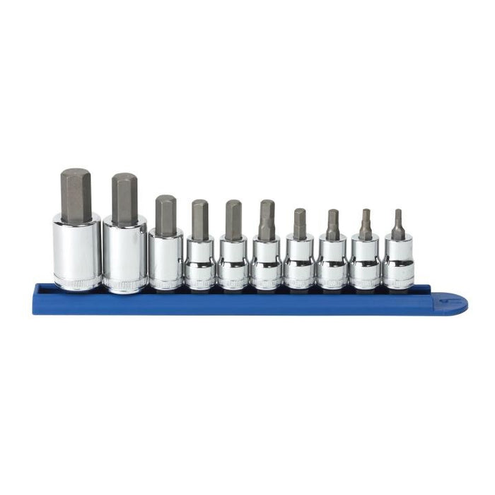 GEARWRENCH - 10 PIECE 3/8" & 1/2" DRIVE HEX BIT METRIC SOCKET SET - 80578