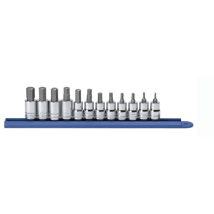 GEARWRENCH - 12 PIECE 3/8" DRIVE HEX BIT METRIC SOCKET SET - 80580