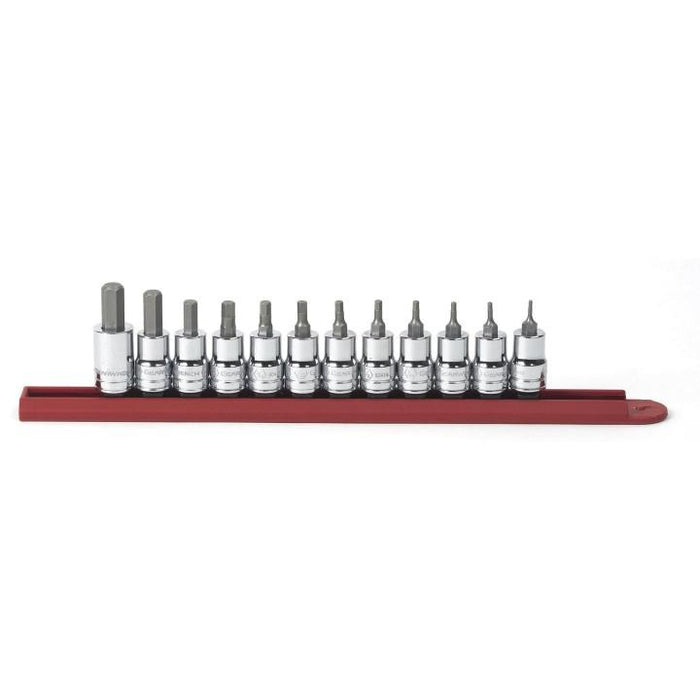 GEARWRENCH - 12 PIECE 3/8" DRIVE HEX BIT SAE SOCKET SET - 80581