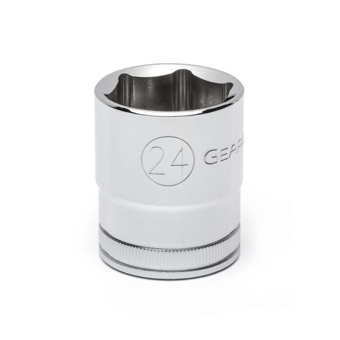 GEARWRENCH - 1/2" DRIVE 6 POINT STANDARD METRIC SOCKET 24MM - 80636D
