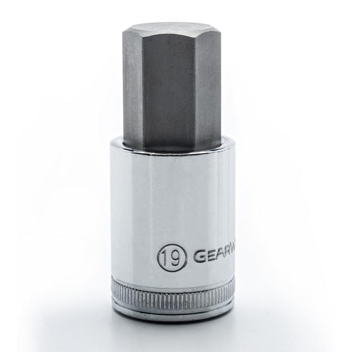 GEARWRENCH - 1/2" DRIVE HEX BIT METRIC SOCKET 19MM - 80664