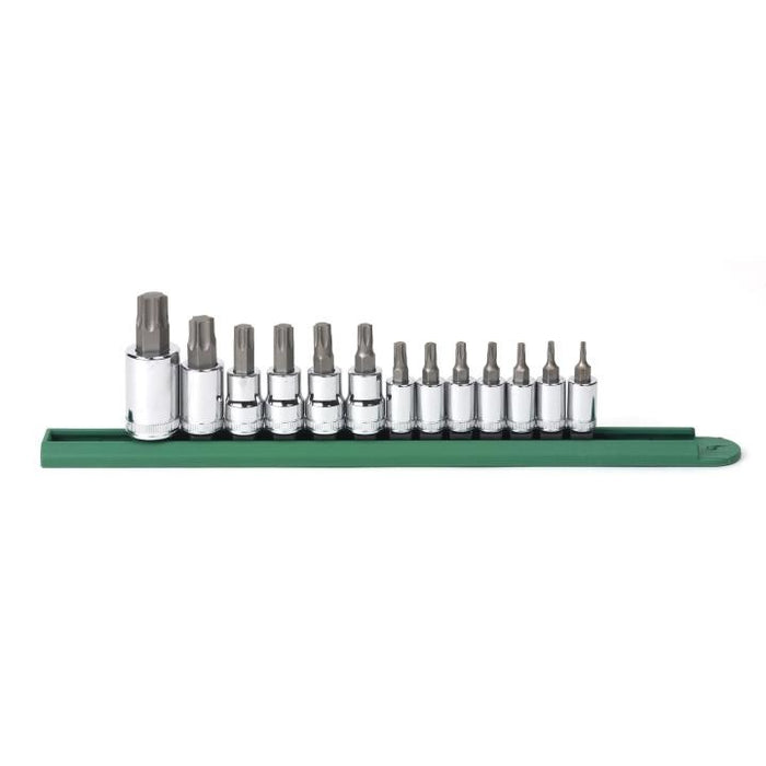GEARWRENCH - 13 PIECE 1/4", 3/8" & 1/2" DRIVE TORX® BIT SOCKET SET - 80723