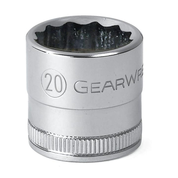 GEARWRENCH - 1/2" DRIVE 12 POINT STANDARD SAE SOCKET 7/16" - 80760