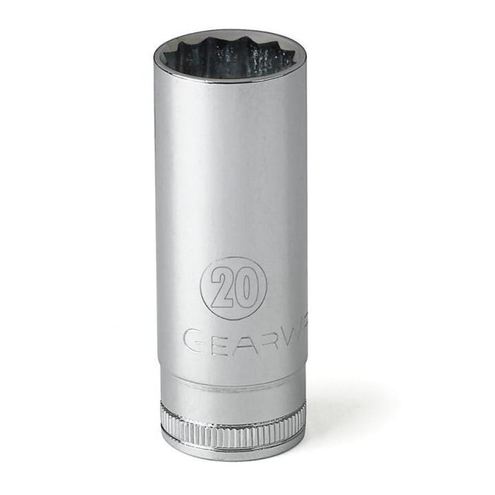 GEARWRENCH - 1/2" DRIVE 12 POINT DEEP METRIC SOCKET 24MM - 80822