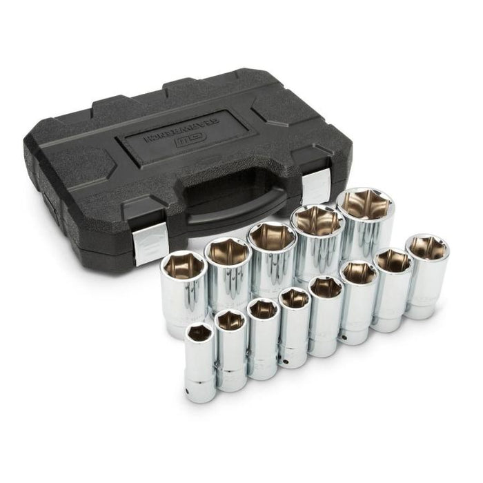 GEARWRENCH - 13 PIECE 3/4" DRIVE 6 POINT METRIC DEEP SOCKET SET - 80847