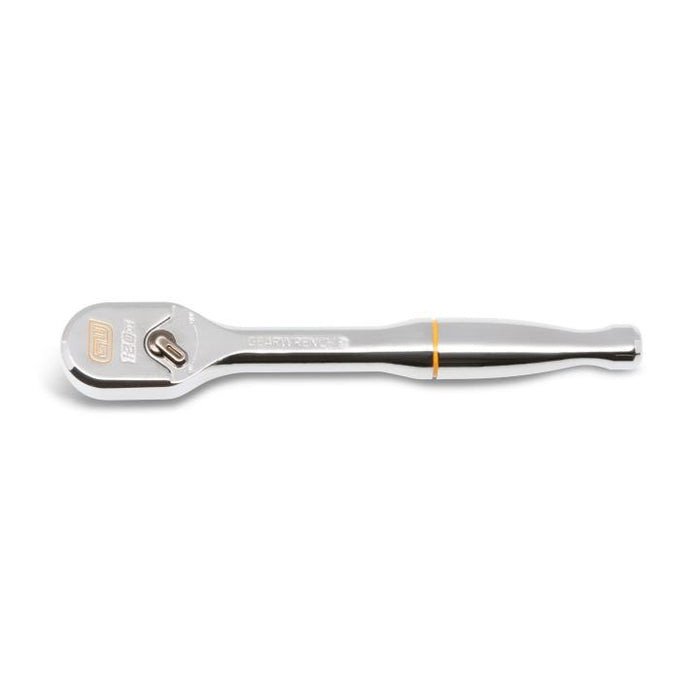 GEARWRENCH - 1/4" DRIVE 120XP™ FULL POLISH CHROME TEARDROP RATCHET 5" - 81011XP