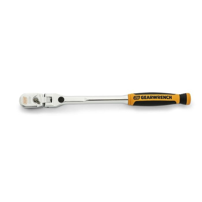 GEARWRENCH - 1/4" DRIVE 120XP DUAL MATERIAL HANDLE LOCKING FLEX HEAD RATCHET 9" - 81055