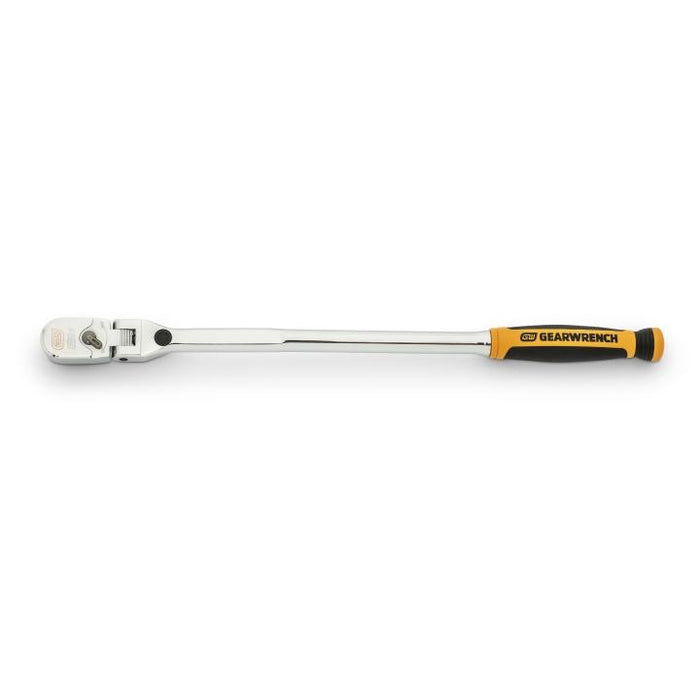 GEARWRENCH - 3/8" DRIVE 120XP DUAL MATERIAL HANDLE LOCKING FLEX HEAD RATCHET 15-1/2" - 81321