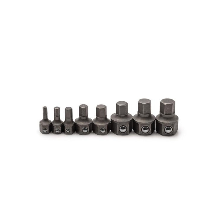 GEARWRENCH - 8 PIECE METRIC HEX INSERT BIT SET FOR 6 & 12 POINT WRENCHES - 81550