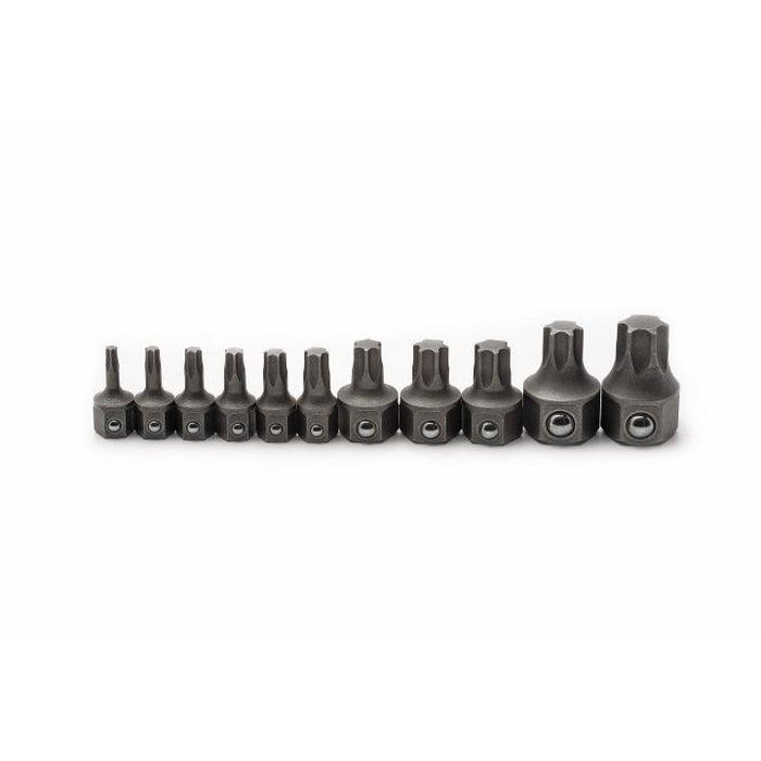 GEARWRENCH - 11 PIECE TORX® INSERT BIT SET FOR 6 & 12 POINT WRENCHES - 81560