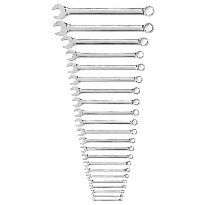 GEARWRENCH - 22 PIECE 12 POINT LONG PATTERN COMBINATION METRIC WRENCH SET - 81916