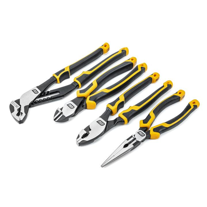 GEARWRENCH - 4 PIECE PITBULL DUAL MATERIAL MIXED PLIER SET - 82203C-06
