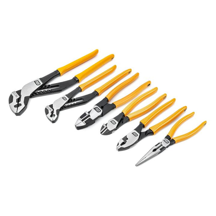 GEARWRENCH - 6 PIECE PITBULL DIPPED HANDLE MIXED PLIER SET - 82204-06