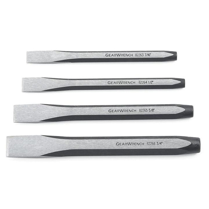 GEARWRENCH - 4 PIECE COLD CHISEL SET - 82308