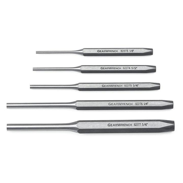 GEARWRENCH - 5 PIECE PIN PUNCH SET - 82309