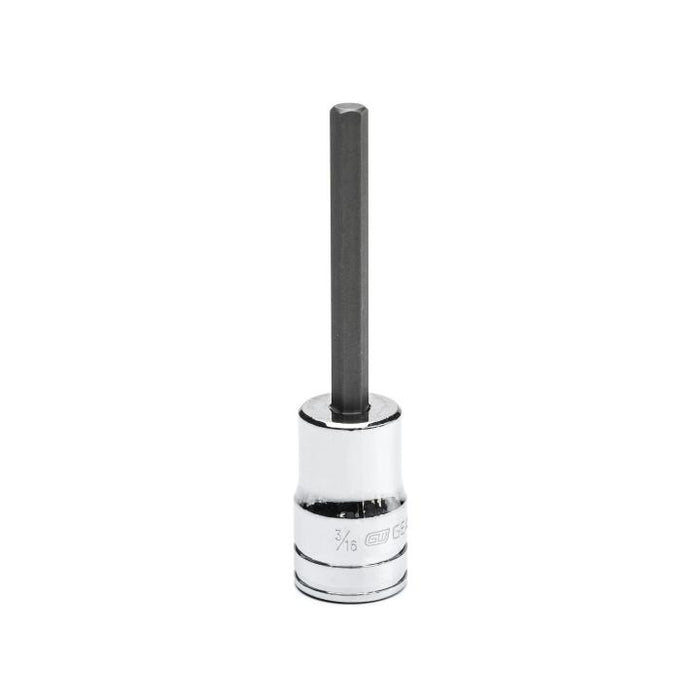 GEARWRENCH - 3/8" DRIVE MID LENGTH HEX BIT SAE SOCKET 3/16" - 82524