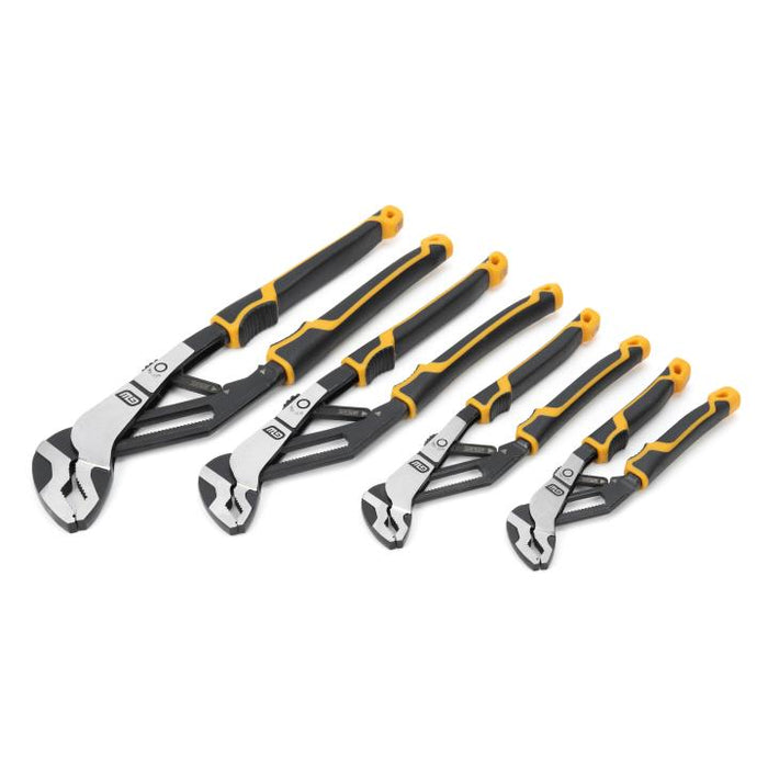 GEARWRENCH - 4 PIECE PITBULL AUTO-BITE™ TONGUE & GROOVE DUAL MATERIAL PLIERS - 82594C