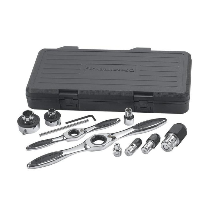 GEARWRENCH - 11 PIECE RATCHETING TAP AND DIE ACCESSORY SET - 82807
