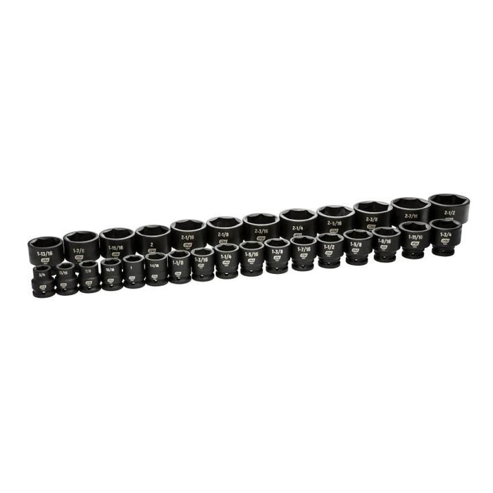 GEARWRENCH - 29 PIECE 3/4" DRIVE 6 POINT SAE IMPACT SOCKET SET - 84035