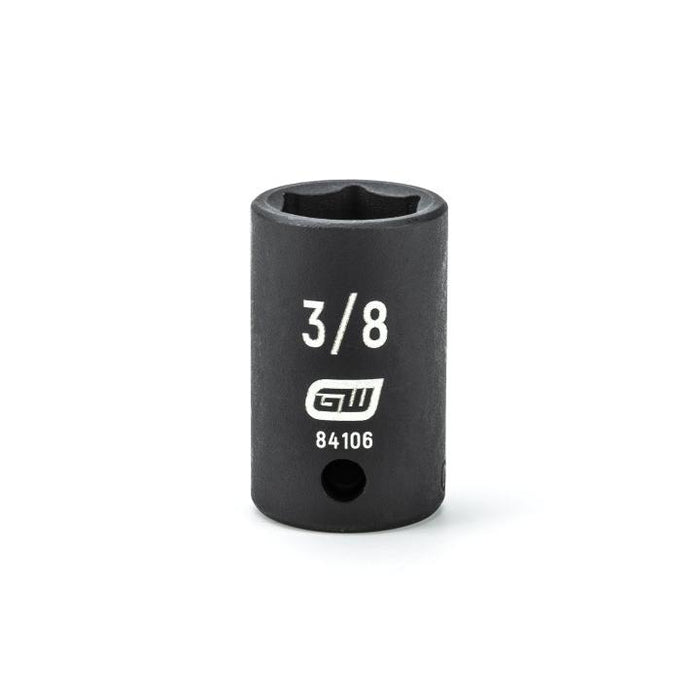 GEARWRENCH - 1/4" DRIVE 6 POINT STANDARD IMPACT SAE SOCKET 3/8" - 84106
