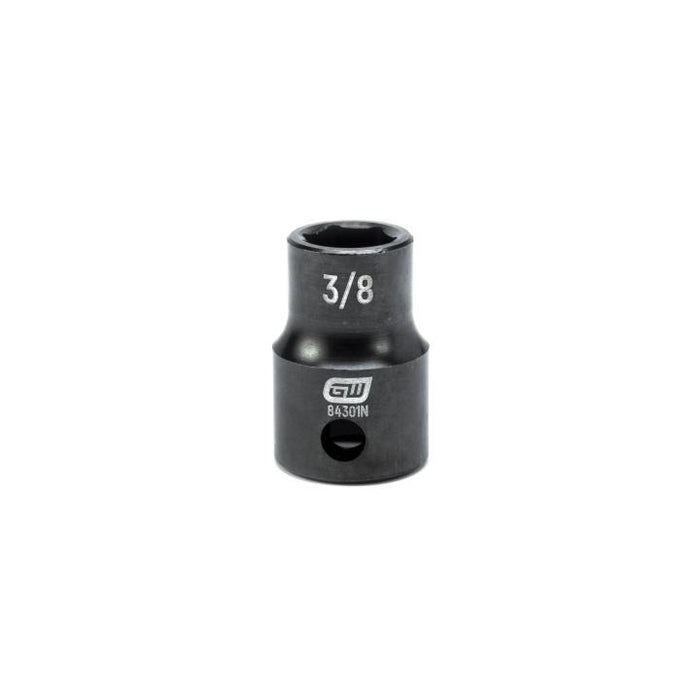 GEARWRENCH - 3/8" DRIVE 6 POINT STANDARD IMPACT SAE SOCKET 3/8" - 84301N