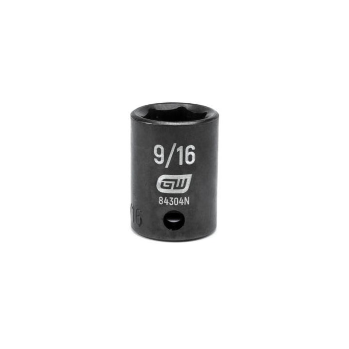 GEARWRENCH - 3/8" DRIVE 6 POINT STANDARD IMPACT SAE SOCKET 9/16" - 84304N