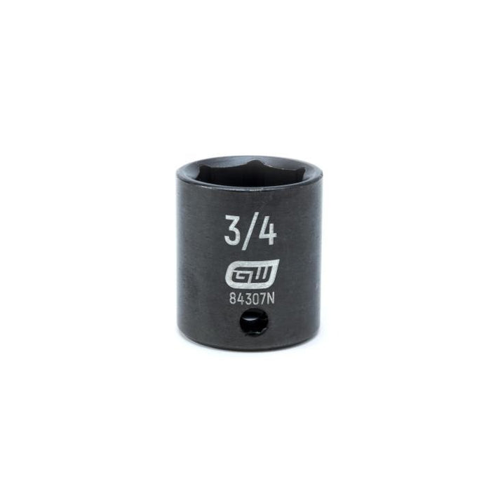 GEARWRENCH - 3/8" DRIVE 6 POINT STANDARD IMPACT SAE SOCKET 3/4" - 84307N