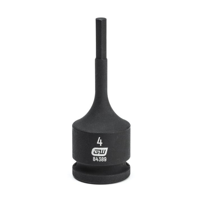 GEARWRENCH - 3/8" DRIVE HEX BIT IMPACT METRIC SOCKET 4MM - 84389