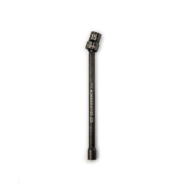 GEARWRENCH - 3/8" DRIVE 6 POINT X-CORE™ PINLESS UNIVERSAL IMPACT METRIC EXTENSION SOCKET 15MM - 84495