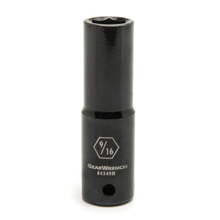 GEARWRENCH - 1/2" DRIVE 6 POINT DEEP IMPACT SAE SOCKET 9/16" - 84549N