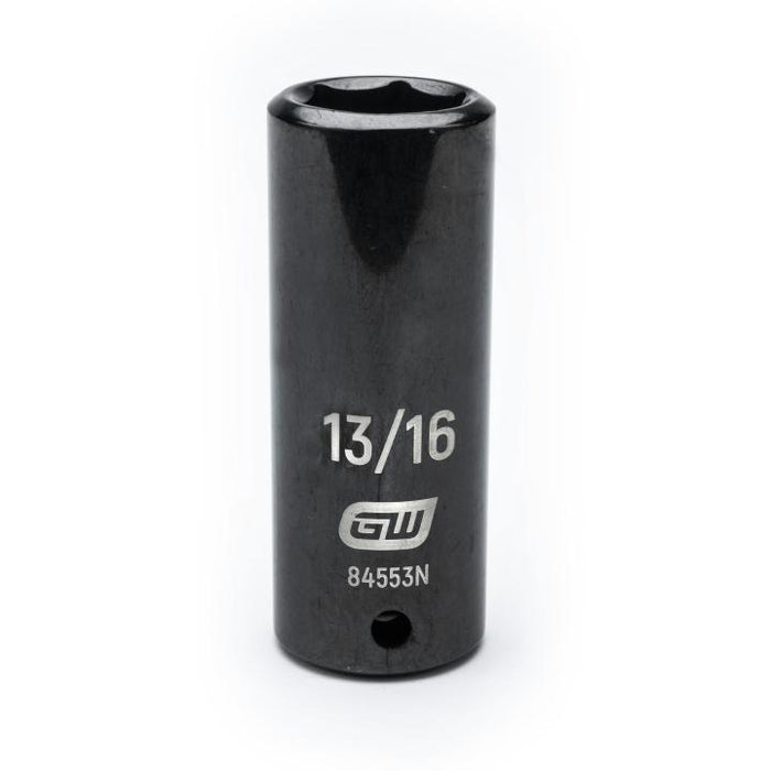 GEARWRENCH - 1/2" DRIVE 6 POINT DEEP IMPACT SAE SOCKET 13/16" - 84553N