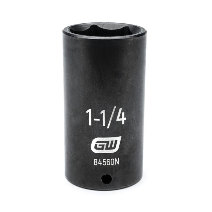 GEARWRENCH - 1/2" DRIVE 6 POINT DEEP IMPACT SAE SOCKET 1-1/4" - 84560N
