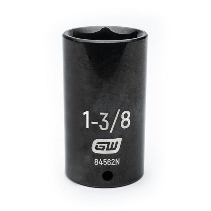 GEARWRENCH - 1/2" DRIVE 6 POINT DEEP IMPACT SAE SOCKET 1-3/8" - 84562N
