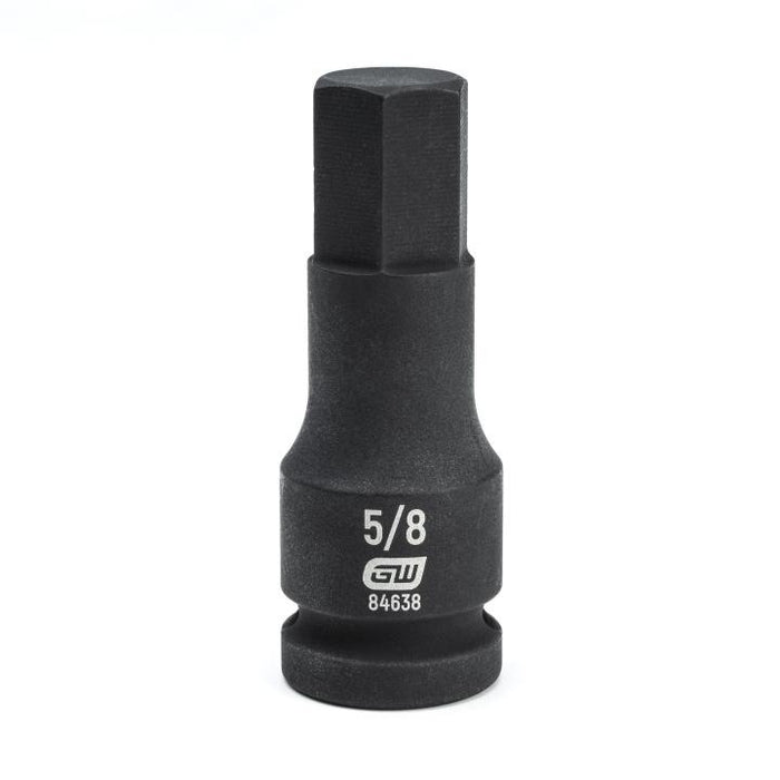 GEARWRENCH - 1/2" DRIVE HEX BIT IMPACT SAE SOCKET 5/8" - 84638