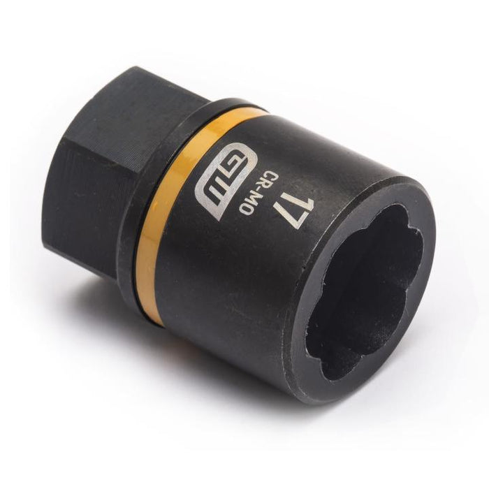 GEARWRENCH - 3/8" DRIVE BOLT BITER™ IMPACT EXTRACTION SOCKET 17MM - 84773