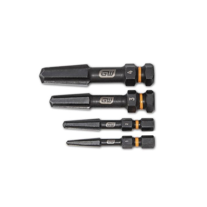 GEARWRENCH - 4 PIECE BOLT BITER™ SCREW EXTRACTOR SET - 84787