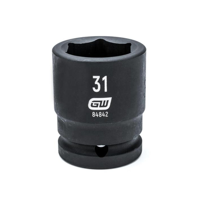 GEARWRENCH - 3/4" DRIVE 6 POINT STANDARD IMPACT METRIC SOCKET 32MM - 84843