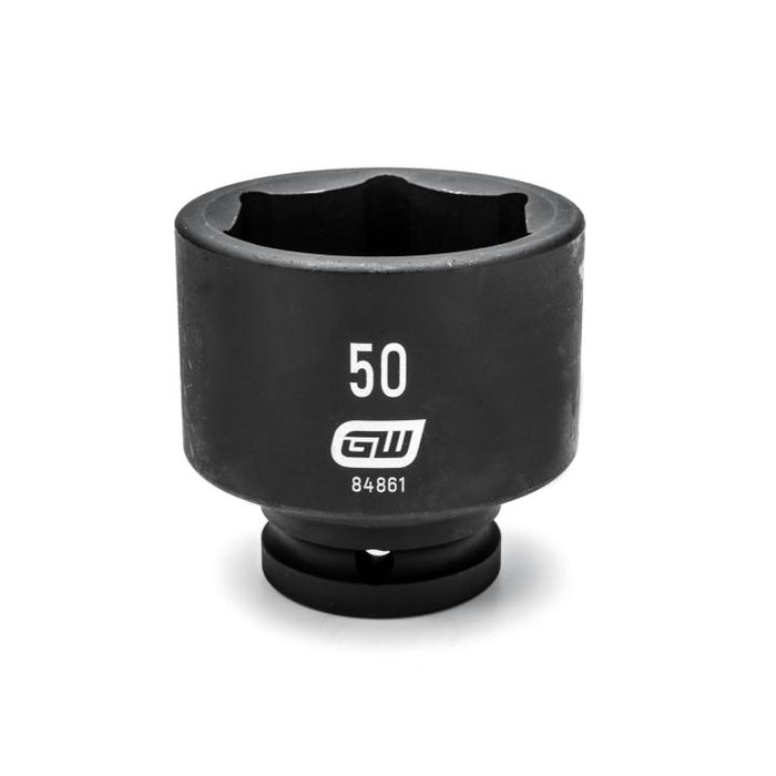 GEARWRENCH - 3/4" DRIVE 6 POINT STANDARD IMPACT METRIC SOCKET 50MM - 84861