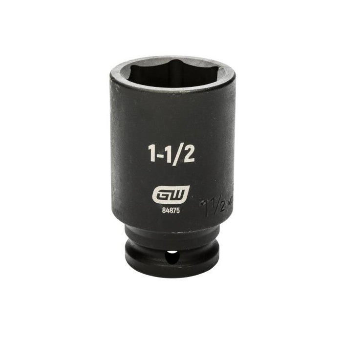 GEARWRENCH - 3/4" DRIVE 6 POINT DEEP IMPACT SAE SOCKET 1-1/2" - 84875